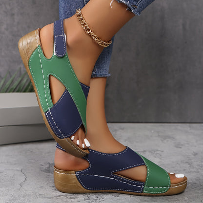 Belisario | Platform Wedge Ankle Strap Sandals