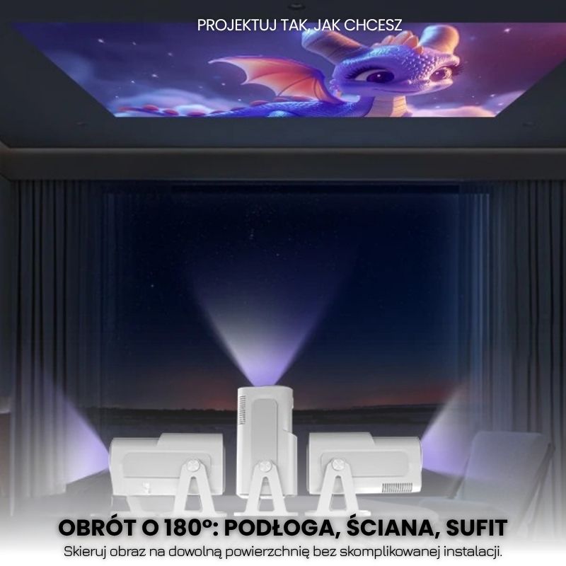 Momount – Intelligenter Videoprojektor – 500ANSI 