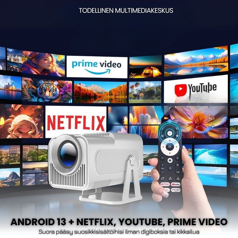 Momount – Intelligenter Videoprojektor – 500ANSI 