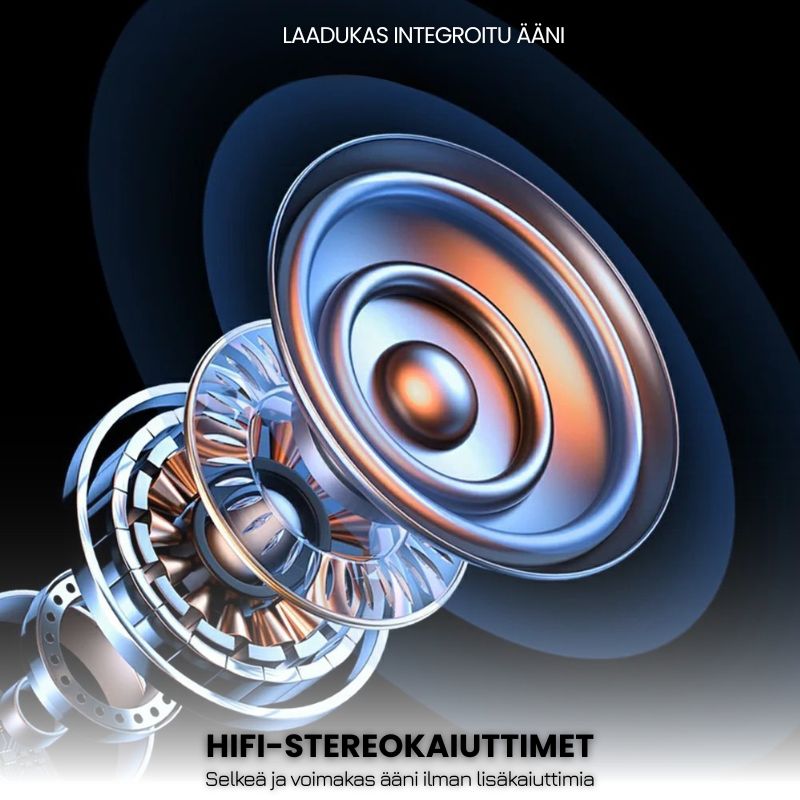 Intelligenter Full HD-Projektor – 1100 ANSI Lumen, Android 9.0, Autofokus, Wi-Fi 5G, Bluetooth 5.1 