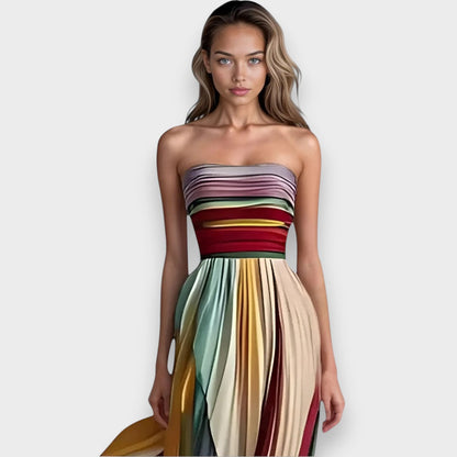 Rochie Maxi de Seară Vivienne | Siluetă Statement, Edge Modern