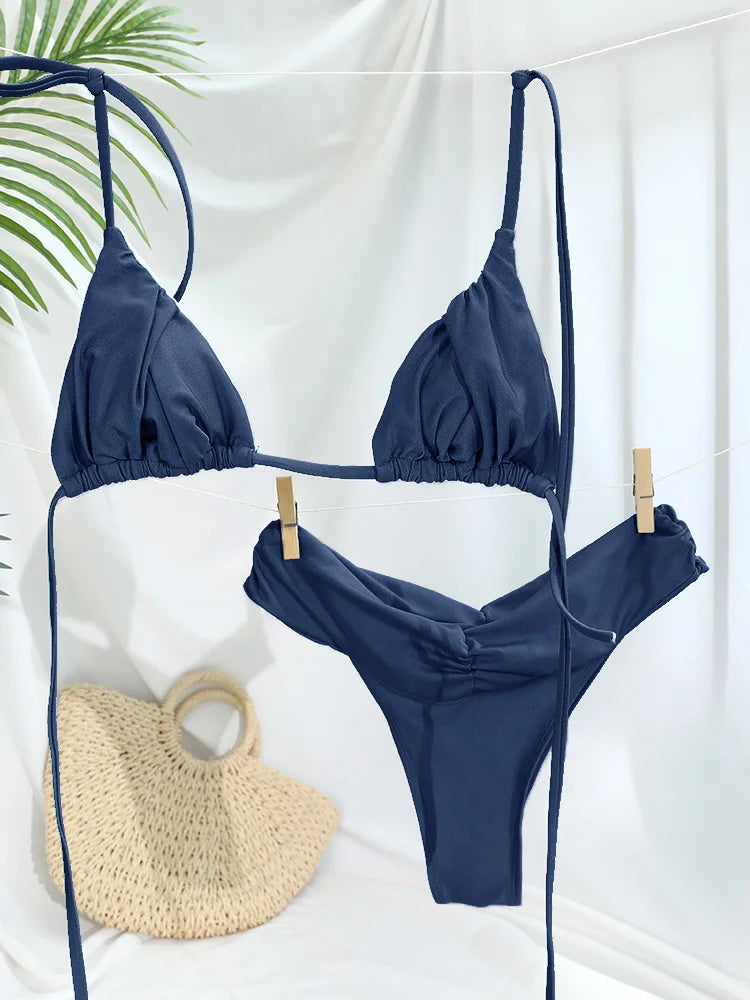 Momount Women Micro Bikini Set