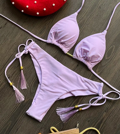 Momount Women Brazilian Bikini Set