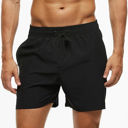 Momount Costume da Bagno Uomo – Vita Elastica Fodera in Rete Coulisse Tasca