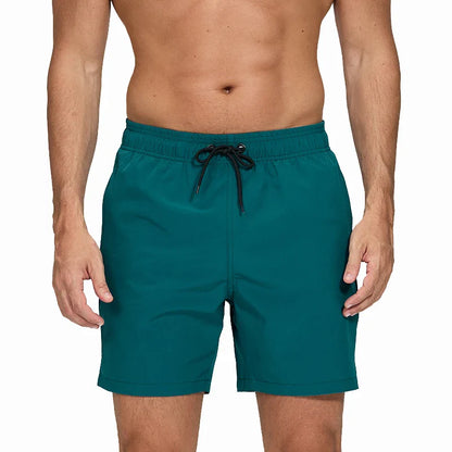 Momount Costume da Bagno Uomo – Vita Elastica Fodera in Rete Coulisse Tasca