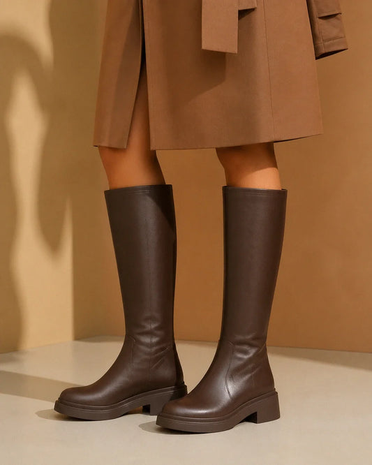 Jean women's knee-high boots – 01 hero brown webp