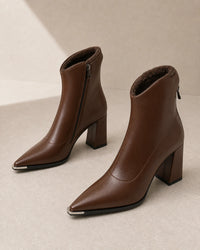 Brown Fleece-Lined