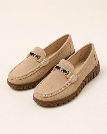 Women's Chunky-Sole Loafers with Gold-Tone Bit — product image 8