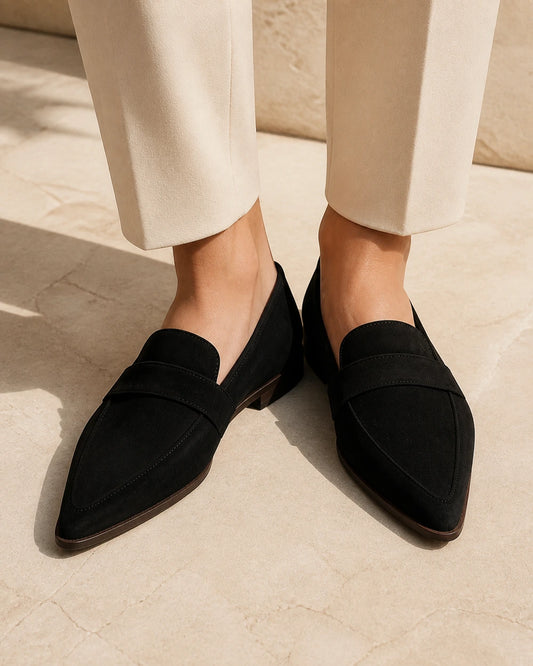 Women's Pointed-Toe Penny Loafers — product image 1