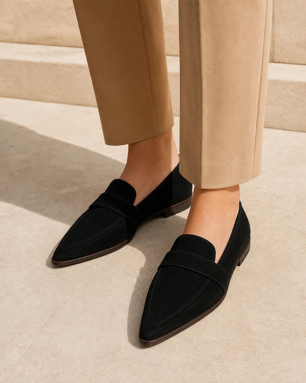 Women's Pointed-Toe Penny Loafers — product image 2