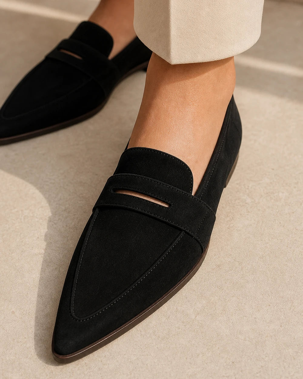 Women's Pointed-Toe Penny Loafers — product image 5