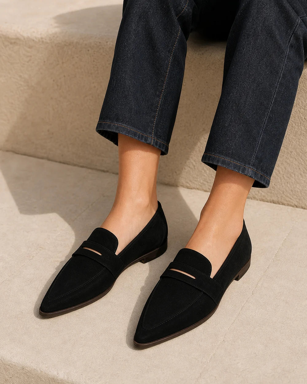 Women's Pointed-Toe Penny Loafers — product image 7