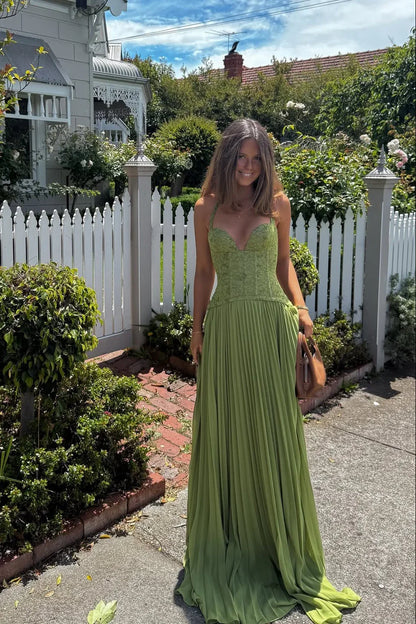 Cosima | Elegant Satin One Shoulder Cape Sleeveless Evening Maxi Dress